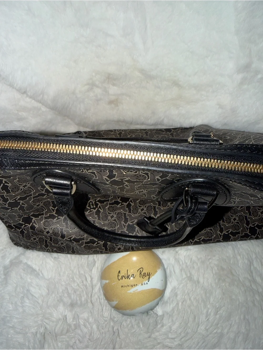 Celine Logo Coated Canvas Tote Bag- BEAUTIFUL CONDITION